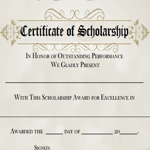 Rowny Paderewski Scholarship