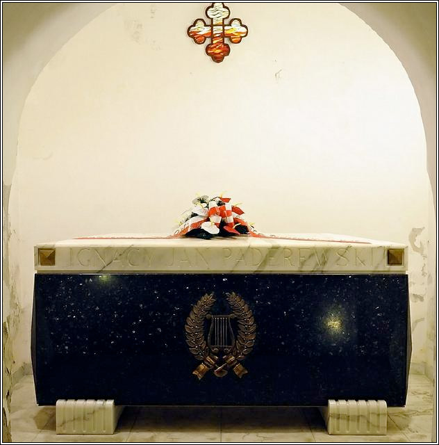 Paderewski's Crypt in Warsaw