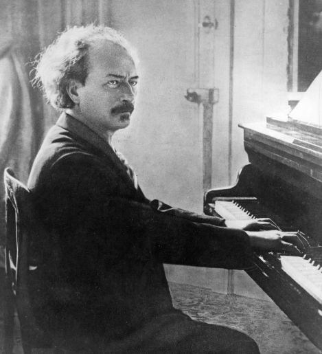 Ignacy Jan Paderewski At The Piano